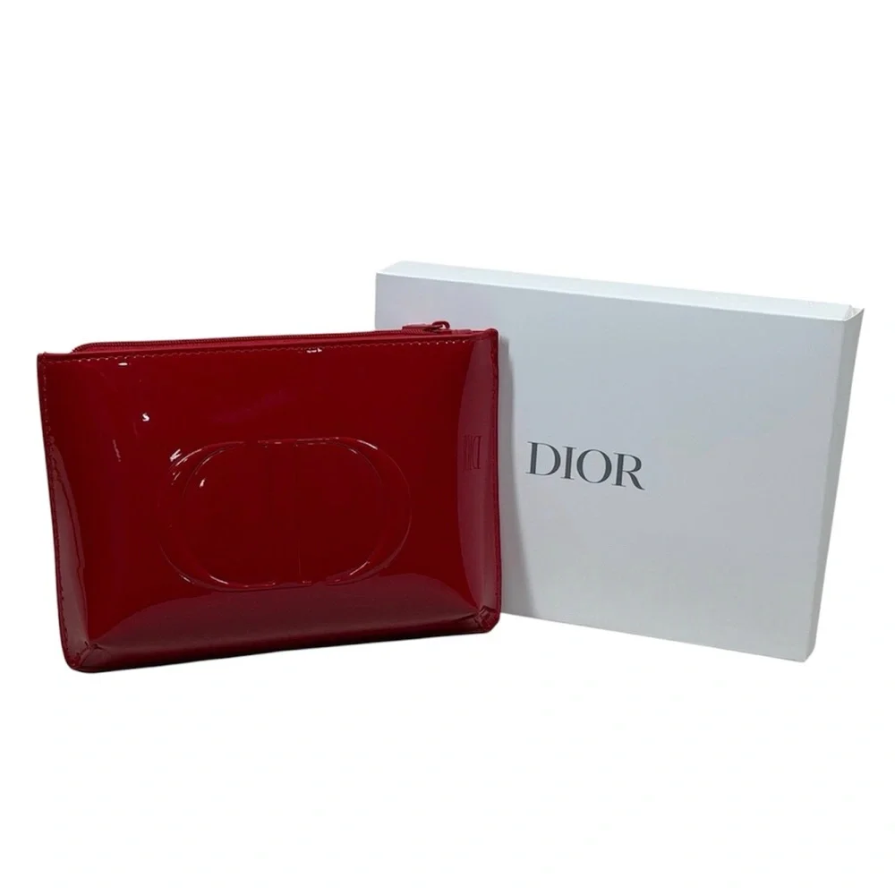 NIB Dior red beauty pouch - Picture 2 of 3